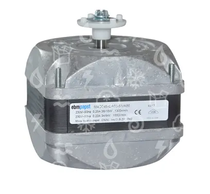 motor EBM M4Q045-CA03-51/A86, 230V/1/50Hz, výkon/příkon 10/36 W,